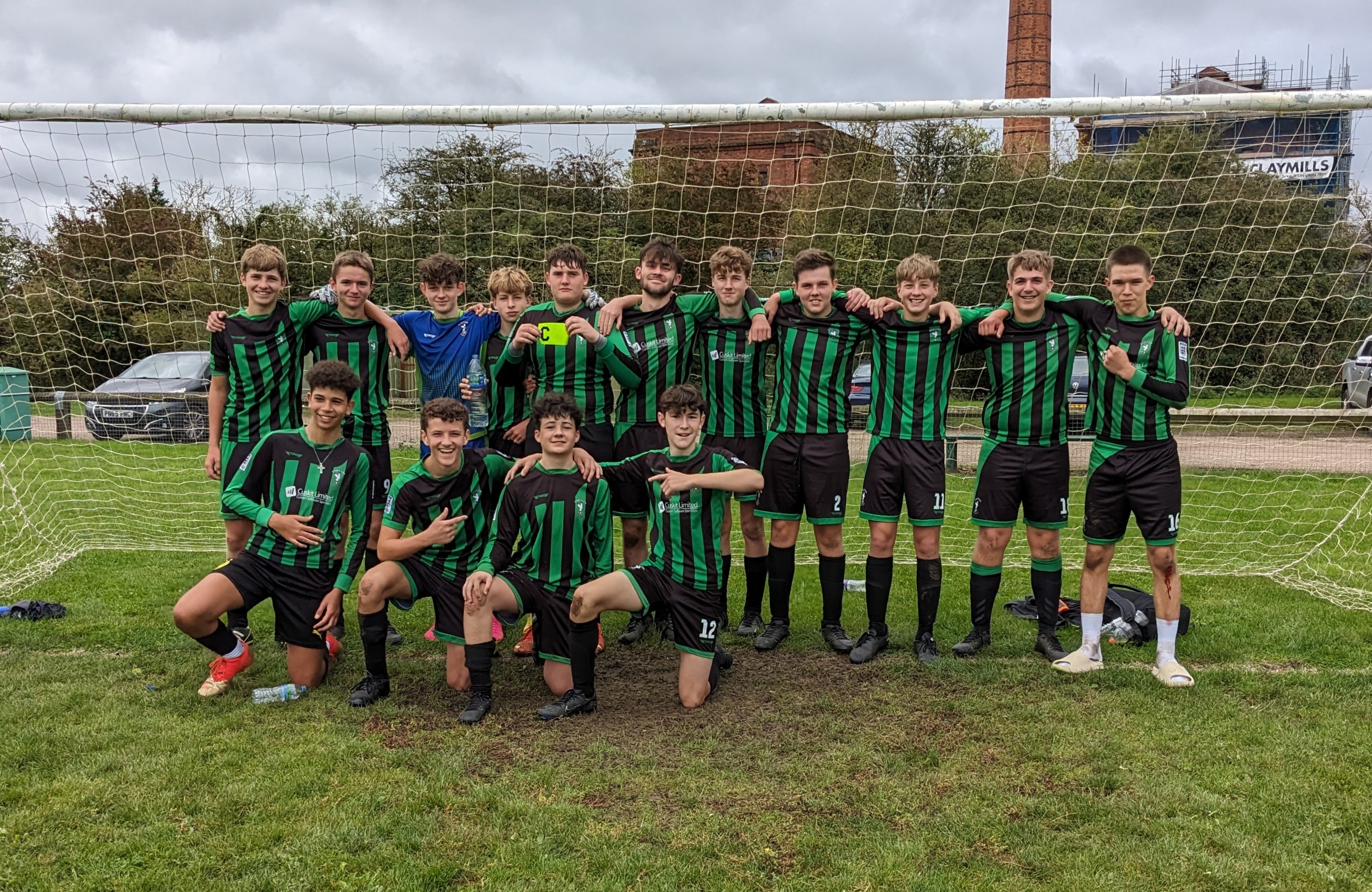 Stretton Eagles Under 16s Team Photo